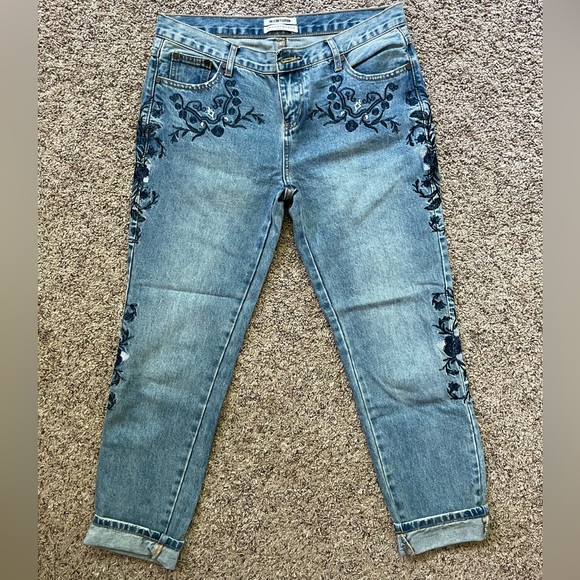 One Teaspoon floral embroidered jeans - Picture 5 of 11